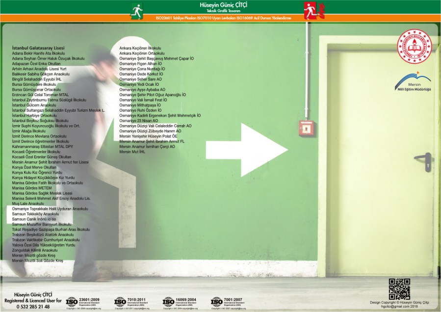 ISO 23601 Acil Durum Ve Yangın Tahliye Planları Referanslar