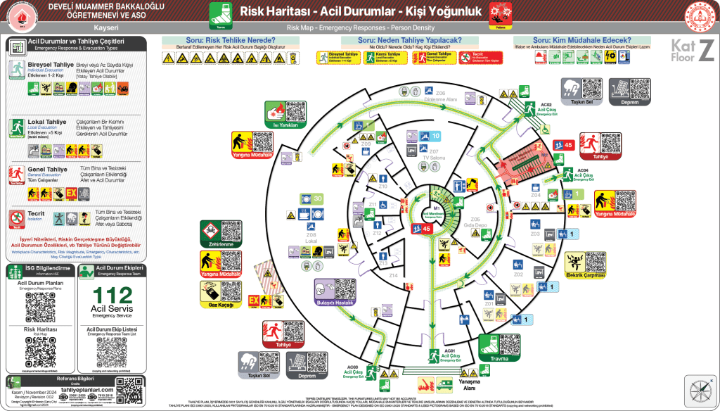 Öğretmenevi Risk Haritası
ISO 23601 Acil Durum ve Yangın Tahliye Planı Okul Tahliye Planı Örnekleri Tahliye Krokisi Örnekleri
