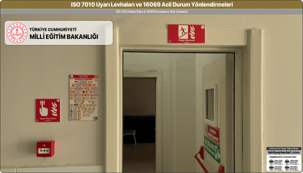 ISO 7010 Uyarı Levhaları ve 16069 Acil Durum Yönlendirmeleri ISO 7010 Safety Signs & 16069 Emergency Way Guidance
