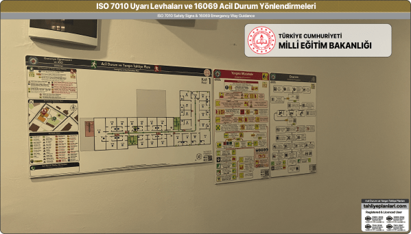 ISO 7010 Uyarı Levhaları ve 16069 Acil Durum Yönlendirmeleri ISO 7010 Safety Signs & 16069 Emergency Way Guidance